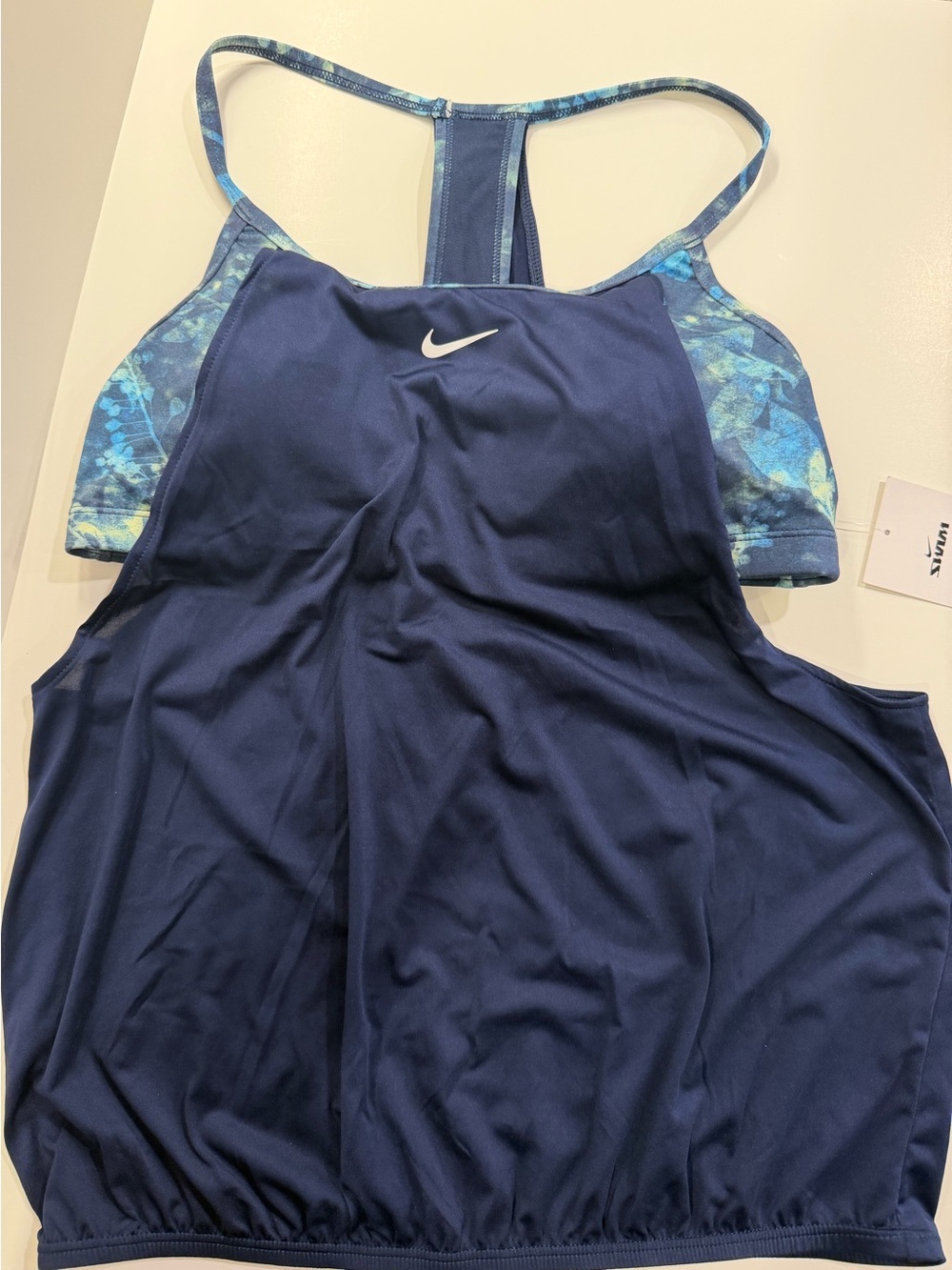 Nike swim top